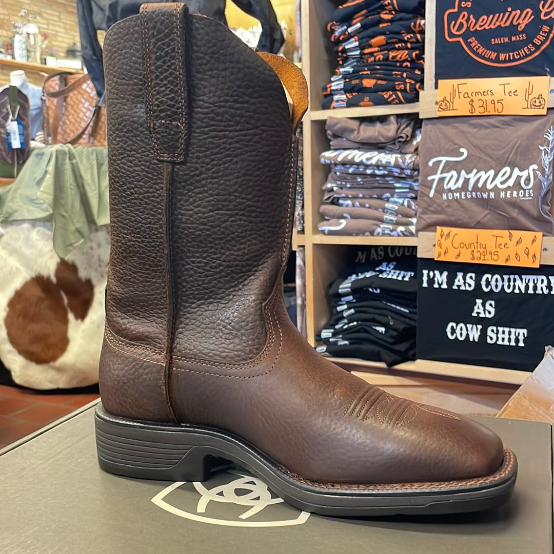 Bottes western Ariat Rambler pour homme, couleur terre/marron, pointure Bottes western Ariat Rambler pour homme, couleur terre/marron, pointure