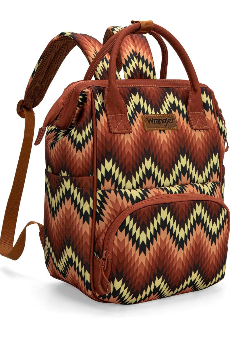 Wrangler Aztec Callie Diaper Bag Backpack – Horse Creek 