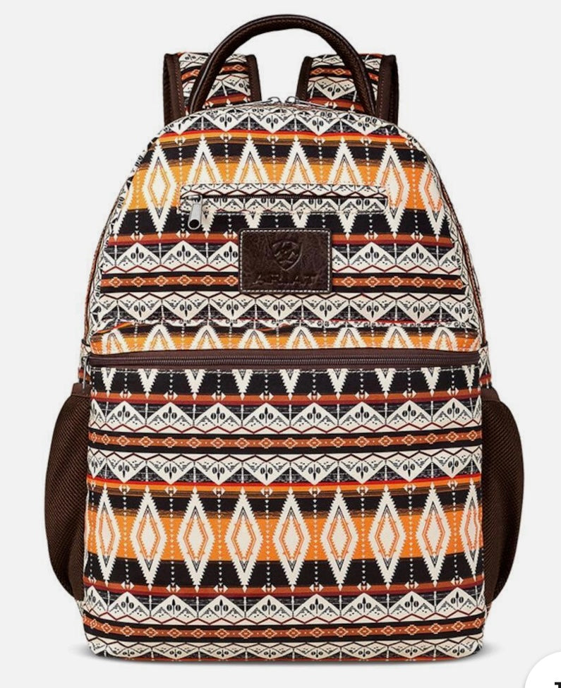 ariat laptop backpack Ariat Western Backpack Logo Southwest Multi Colored