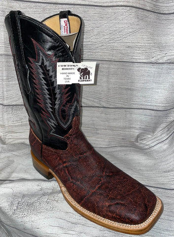 Cowtown Men’s Genuine Elephant Boots
