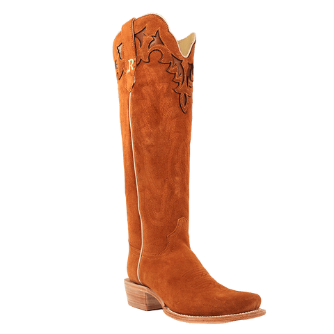 R. Watson Women’s Ginger Rough Out Boot