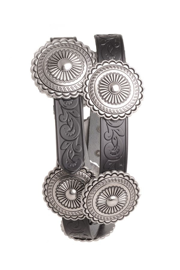 Black Round Concho Women display picture 1