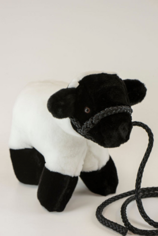 Little Buster Medium Plush Black & White Suffolk Lamb