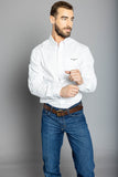 Kimes Ranch Men's White Team Shirt
