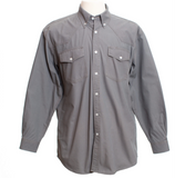 Grey Oxford Shirt
