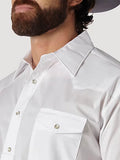 Wrangler Men's White Snap Shirt