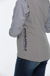 Cinch Women's Grey Concealed Carry Bonded Vest