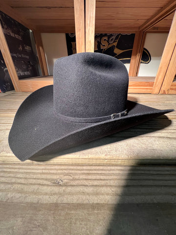 Rodeo King Top Hand 3x Hat Black