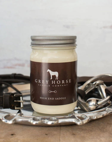 Grey Horse Candle Company High End Saddle