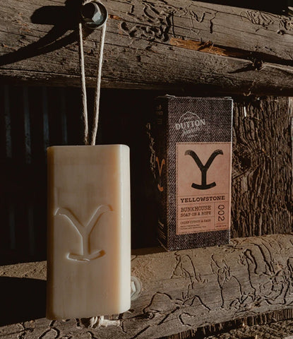 Yellowstone Bunkhouse Soap on a Rope