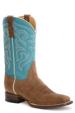Roper Women's Turquoise & Brown Boot