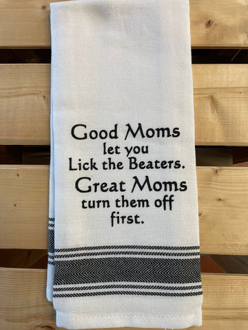 Good Moms Dish Towel