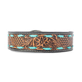 Myra Turquoise Trail Cowboy Dog Collar