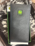 John Deer Black Check Book