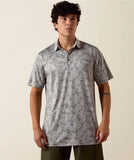 Ariat  Men's Heather Print Polo