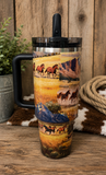 Golden Sunset Tumbler