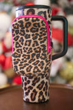 Tumbler Zip Pouch- Safari Chic