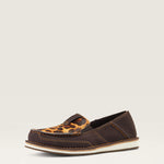 Ariat Women’s Cruiser- Chocolate Suede Leopard Hair on