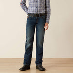 Ariat Boy's B5 Slim Nate Straight Leg Jeans-Cyclone
