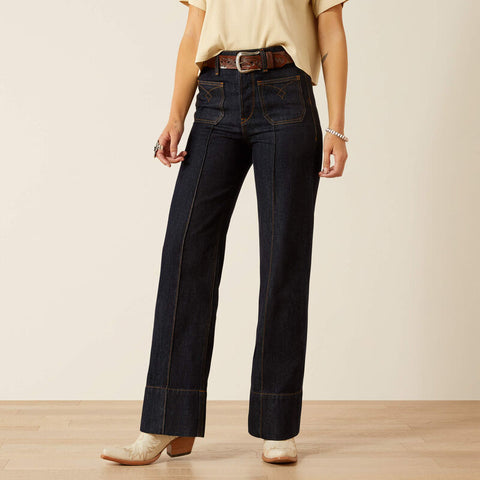 Ariat Ultra HR Western Tomboy Utility Wide Leg Jean
