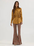 Wrangler Lainey Wilson Fring Snap Shirt