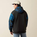 Ariat Charcoal Heather Southwest Print Sweatshirt