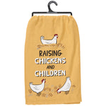 Dish Towel-Raising Chickens