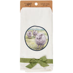 Dish Towel-White Sheep