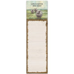 Better With Sheep List Pad