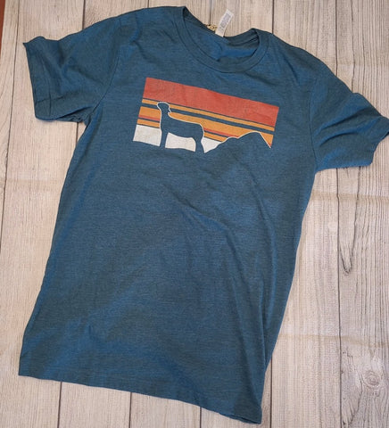 Sunset Lamb Tee
