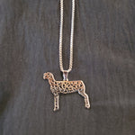 Filgree Lamb Necklace
