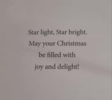 CJ Brown Christmas Card "Star Light Star Bright"
