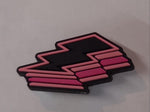 Pink Lightning Bolt Jibbitz