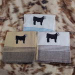 Baldy Cow Dish Towel