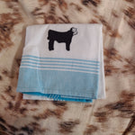 Baldy Cow Dish Towel