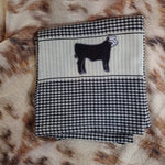 Baldy Cow Dish Towel