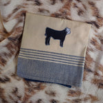 Baldy Cow Dish Towel