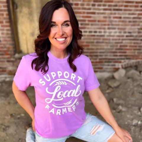 Support Local Farmers Tee