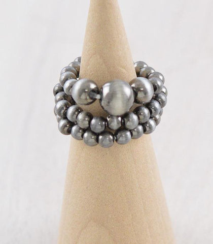 Faux Navajo Pearl Stretch Ring