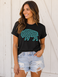 Turquoise Buffalo Tee