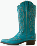Ariat Girls Casanova Western Boot Snip Toe - Blue