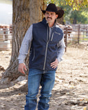 Cinch Men's Bonded Navy Vest