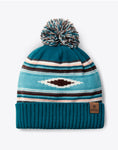 Turquoise Serape Beenie