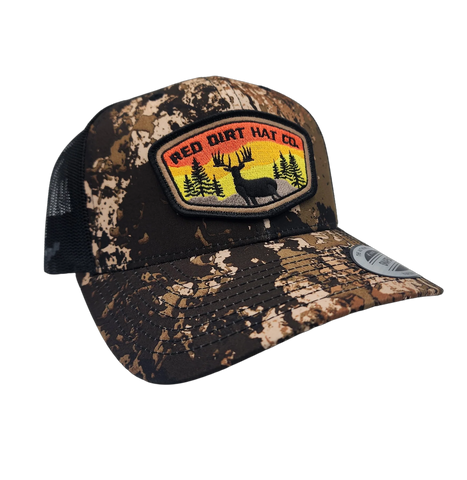 Red Dirt Hat Deer Camo Cap