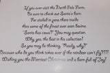 CJ Brown “Santa’s Barn At North Pole Farm” Christmas Card