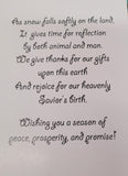 CJ Brown Christmas Card “Hereford Peace"