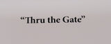 CJ Brown "Thru The Gate " Notecard