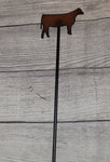Rustic Livestock Plant Stake