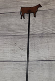 Rustic Livestock Plant Stake