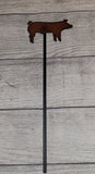 Rustic Livestock Plant Stake